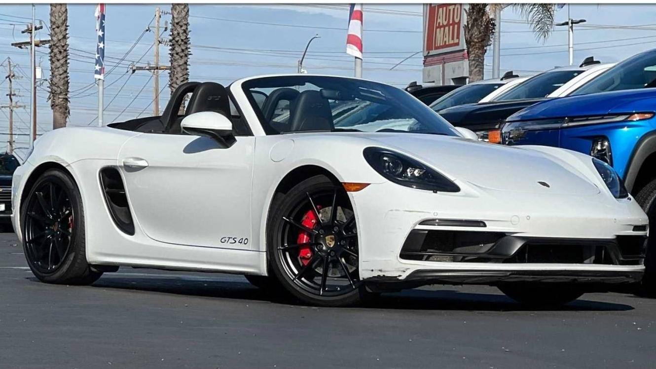 PORSCHE 718 BOXSTER 2021 WP0CD2A80MS232402 image